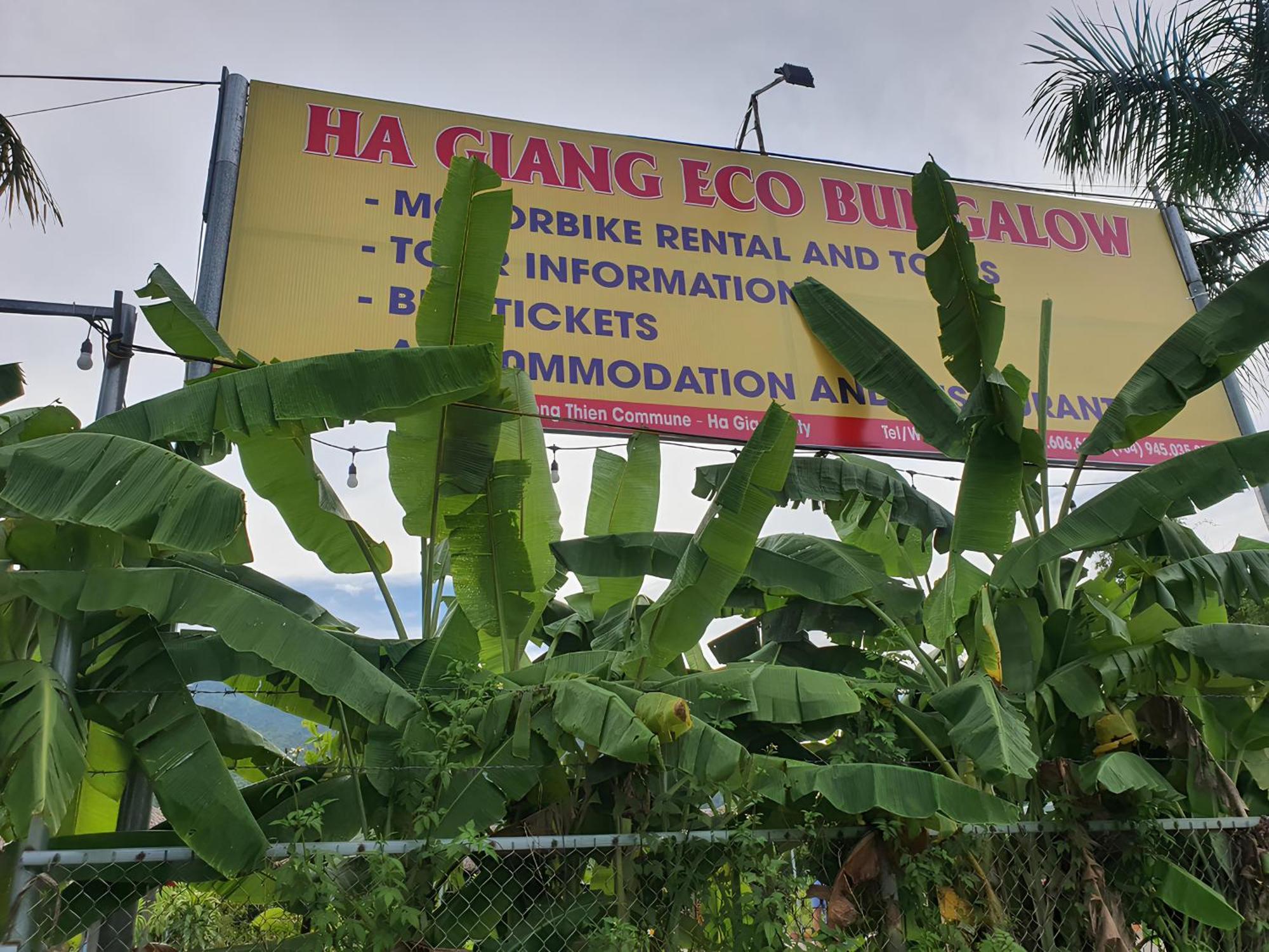 Ha Giang Eco Bungalow Экстерьер фото